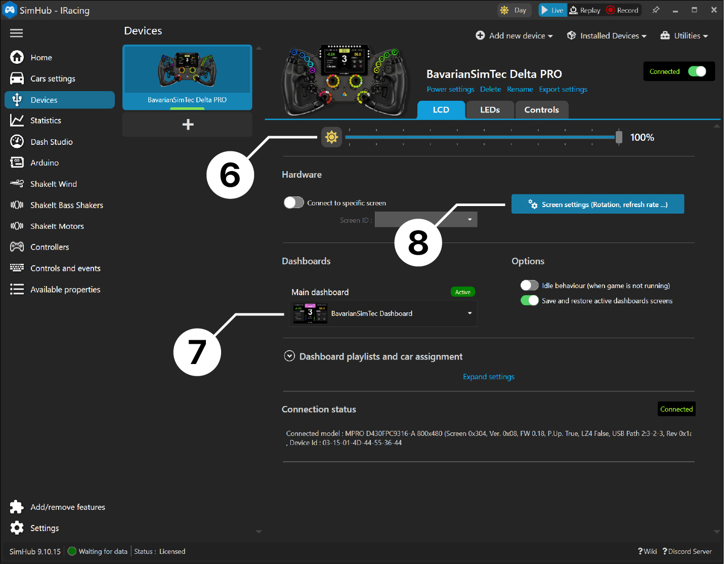 Connect to PC diagram